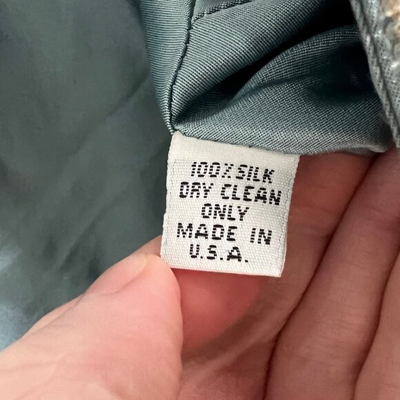 Naeem Khan 100% Silk Beaded Top Blouse Romantic Whimsigoth Medieval Renaissance - Picture 5 of 10